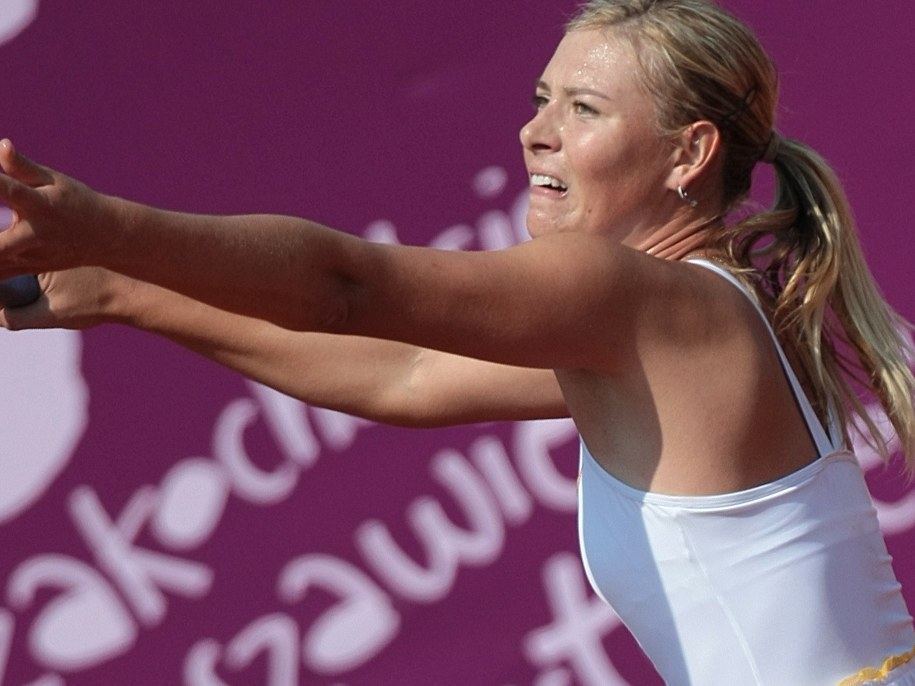 Maria Szarapowa /Leszek Szymański /PAP