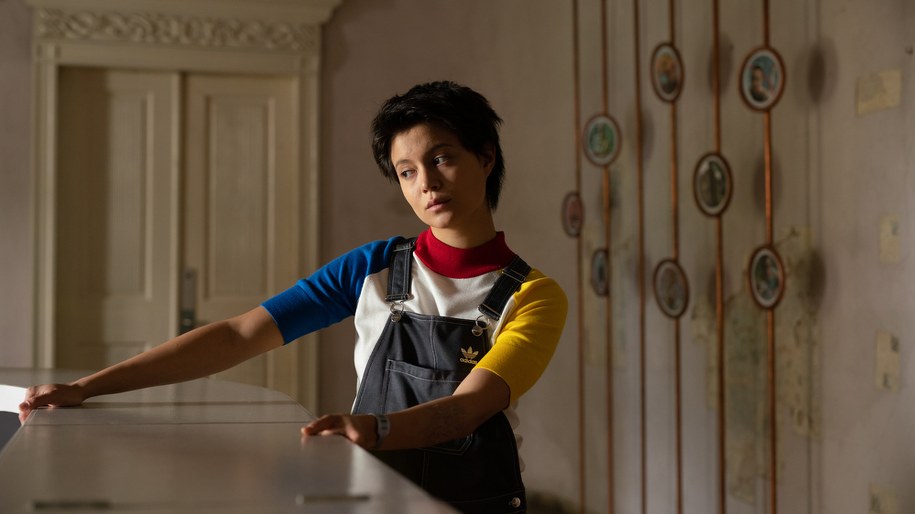 Maria Wawreniuk na planie serialu "Otwórz oczy" /Netflix  /Materiały prasowe