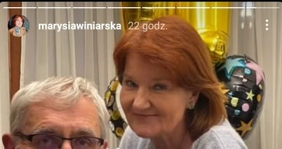 Maria Winiarska i Wiktor Zborowski: www.instagram.com/marysiawiniarska/ /Screen z InstaStory  /Instagram