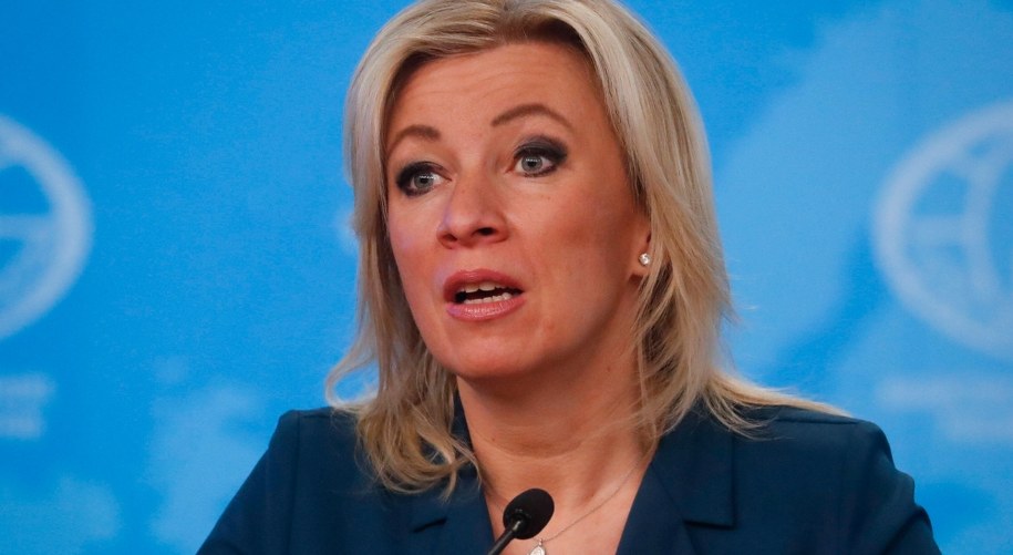 Maria Zacharowa /MAXIM SHIPENKOV    /PAP/EPA