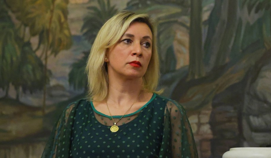 Maria Zacharowa /	EVGENIA NOVOZHENINA / POOL /PAP/EPA