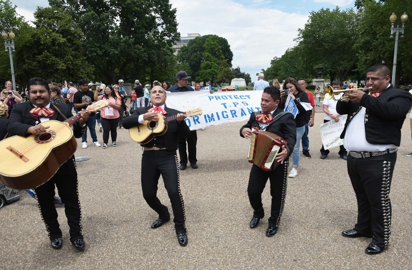 "Mariachi" to tradycyjni muzycy meksykańscy /AFP