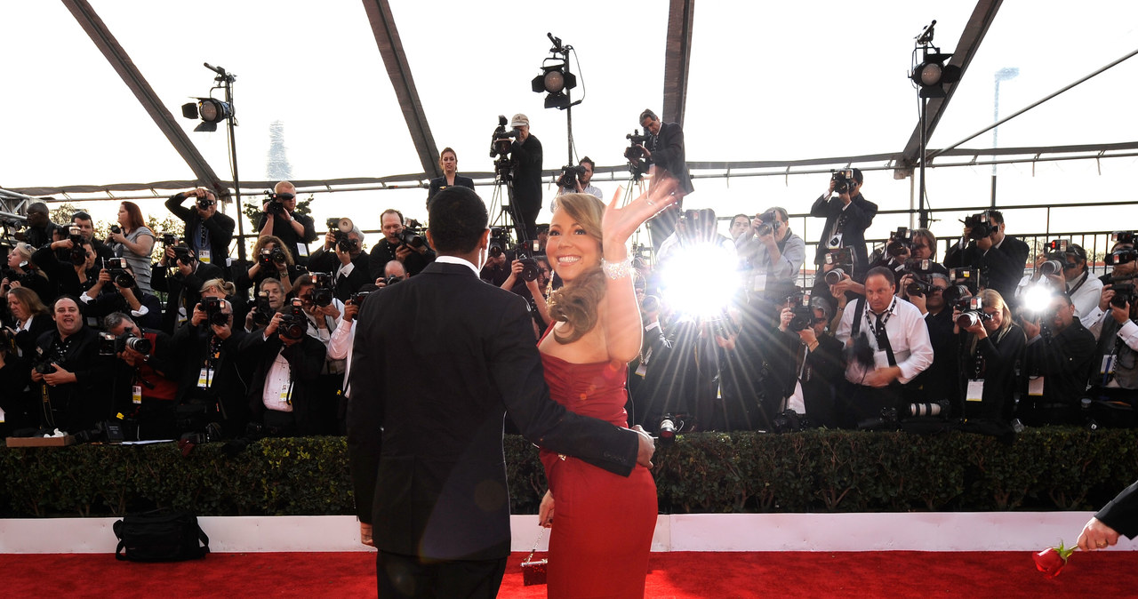 Mariah Carey i Nick Cannon /Kevork Djansezian /Getty Images