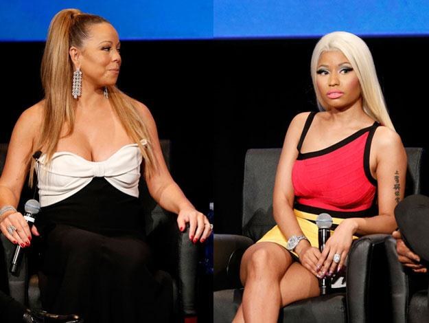 Mariah Carey i Nicki Minaj: Kłótnia już się nie sprzedaje? fot. Imeh Akpanudosen /Getty Images/Flash Press Media