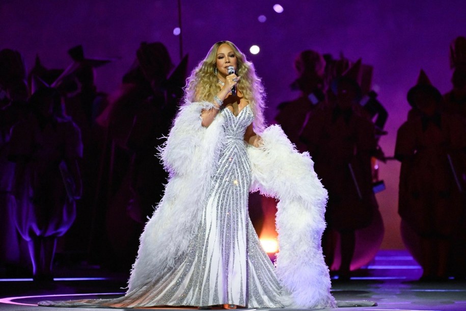Mariah Carey podczas ceremonii otwarcia igrzysk /WANG ZHAO/AFP/East News /East News