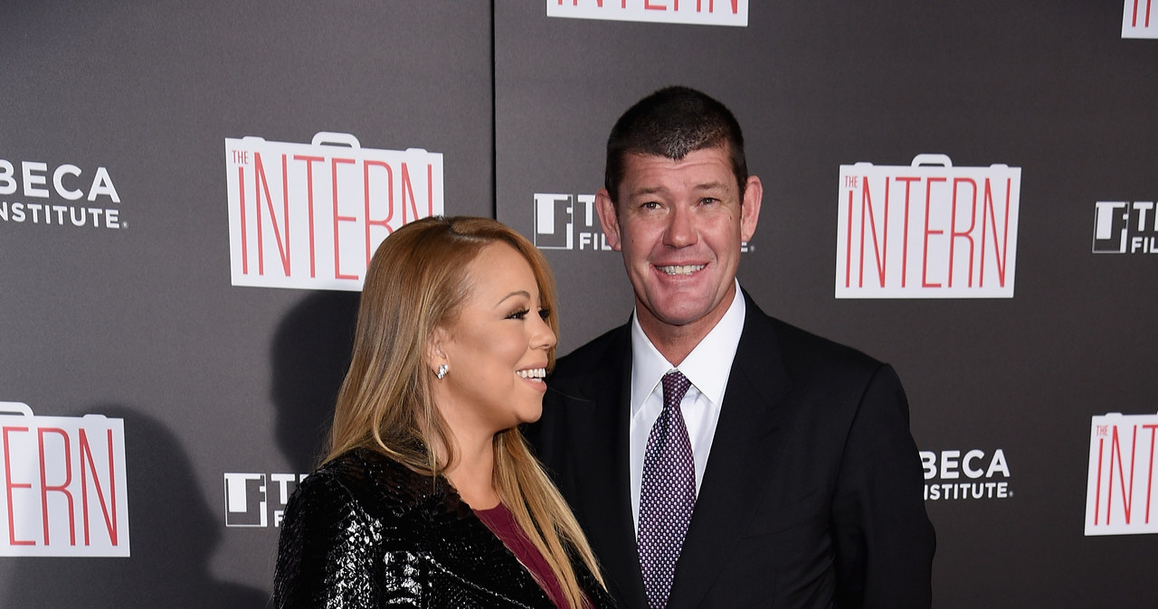 Mariah Carey z narzeczonym /Dimitrios Kambouris /Getty Images