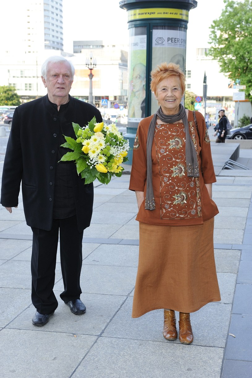 Marian Kociniak z żoną /Jarosław Antoniak /MWMedia
