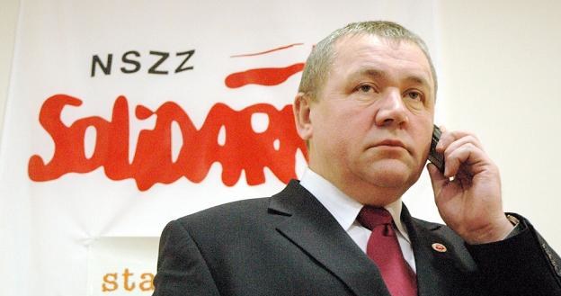 Marian Król, szef NSZZ Solidarność w regionie lubelskim. Fot Jakub Orzechowski /Reporter