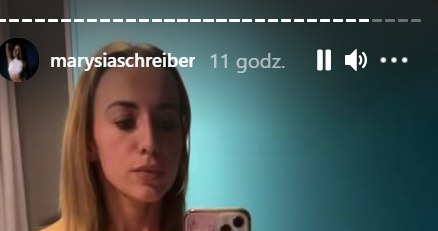 Marianna Schreiber przed pójściem na basen nagrała krótkie wideo    /https://www.instagram.com/marysiaschreiber/ /Instagram