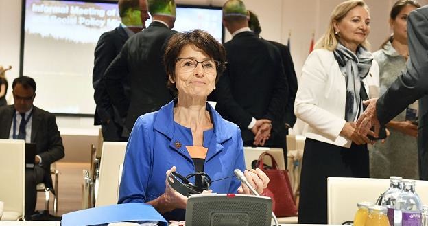 Marianne Thyssen o zasiłkach dla dzieci w Austrii /AFP