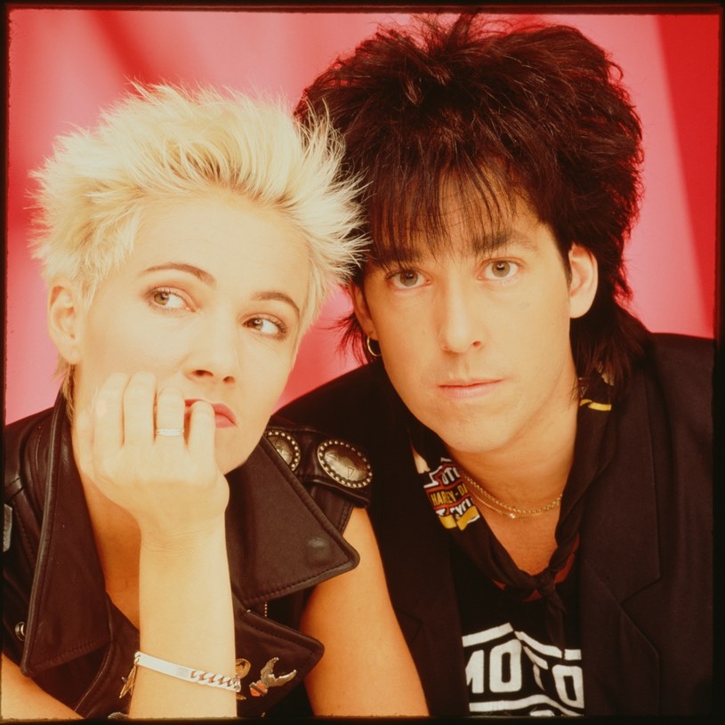 Marie Fredriksson i Per Gessle w 1990 r. /Mike Prior /Getty Images