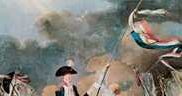 Marie Joseph La Fayette na obchodach święta Rewolucji 14 lipca 1790 na Polach Marsowych, XVIII w. /Encyklopedia Internautica