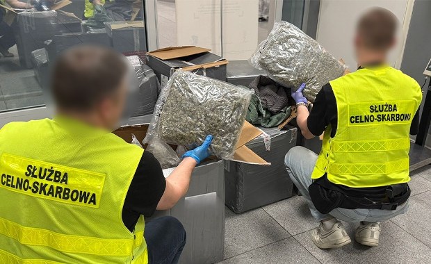 Marihuana ukryta w ubraniach. Spektakularna akcja służb na Mazowszu