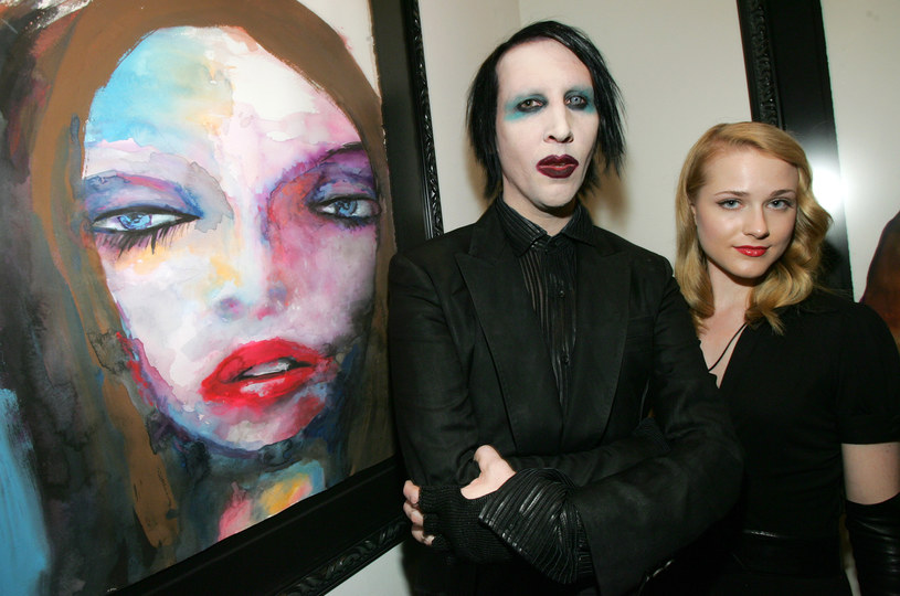 Marilyn Manson i Evan Rachel Wood w 2006 roku /John Shearer/WireImage /Getty Images