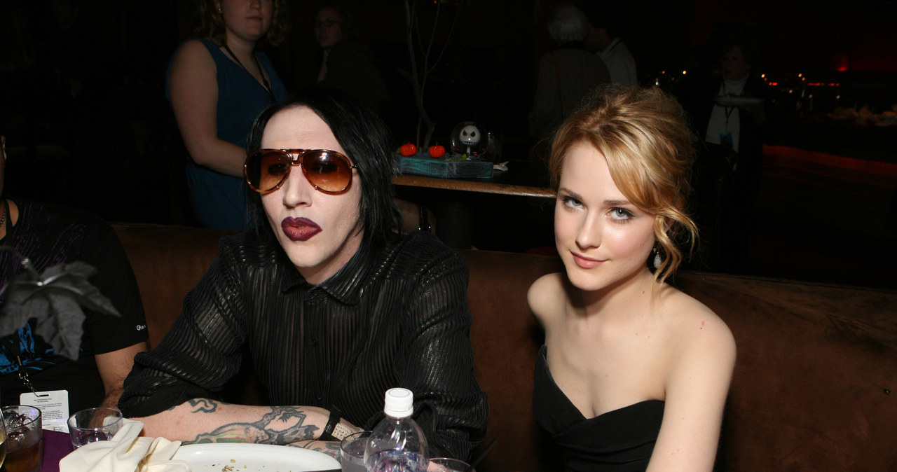 Marilyn Manson i Evan Rachel Wood /Eric Charbonneau/WireImage for Disney Pictures /Getty Images