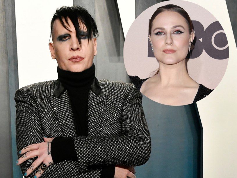 Marilyn Manson i jego była partnerka Evan Rachel Wood /Frazer Harrison /Getty Images