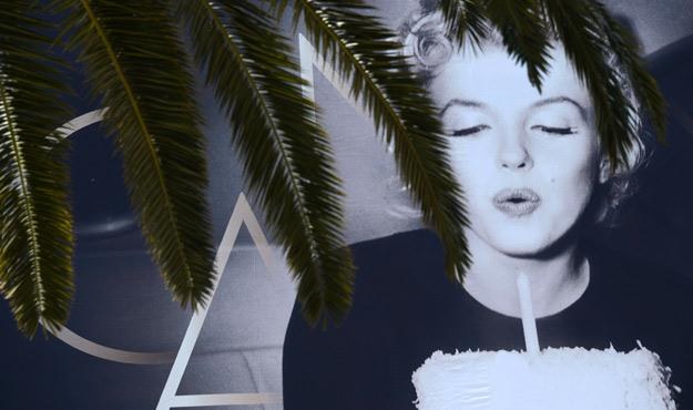 Marilyn Monroe jest w tym roku na oficjalnym plakacie festiwalu w Cannes /AFP