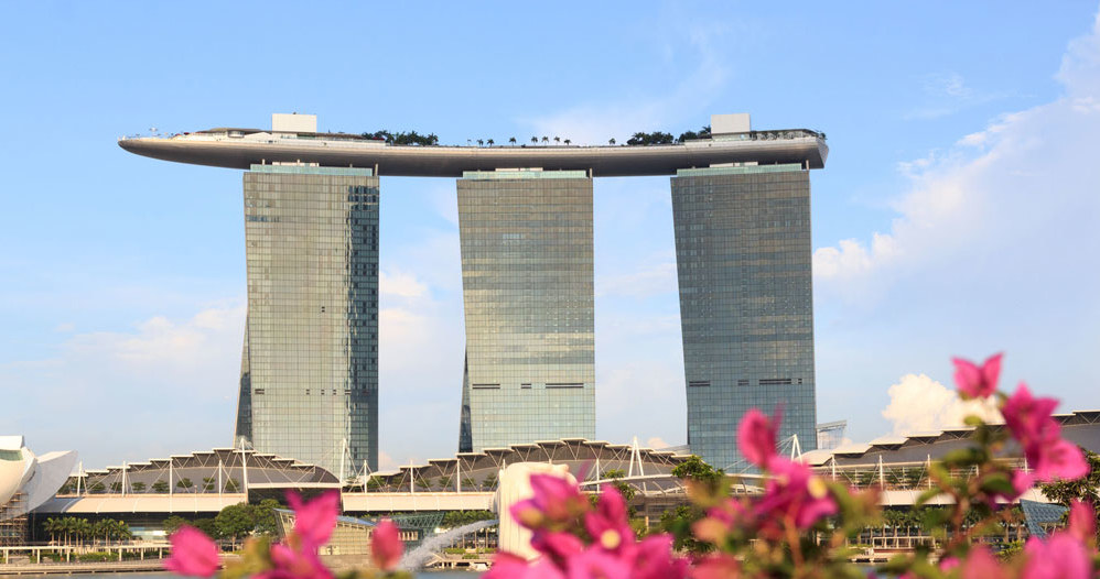 Marina Bay Sands Hotel w Singapurze /123RF/PICSEL