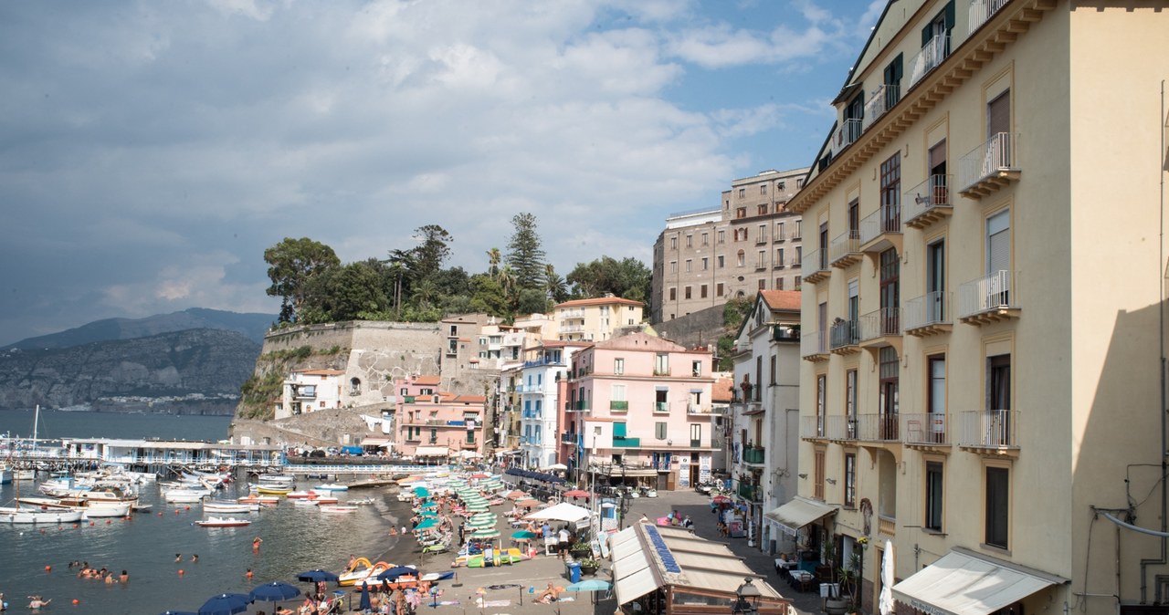 Marina Grande w Sorrento /Andrea Savorani Neri/NurPhoto /AFP