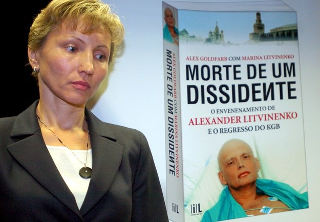 Marina Litwinienko, autorka książki "Życie i śmierć Aleksandra Litwinienki" / 	MANUEL ALMEIDA /PAP/EPA