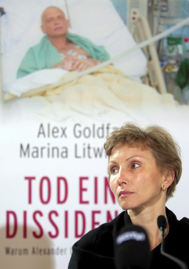 Marina Litwinienko, wdowa po otrutym byłym agencie KGB Aleksandrze Litwinience /ULRICH PERREY /PAP/EPA
