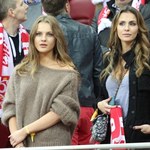 Marina Łuczenko i Sara Boruc na meczu Polska-Szkocja!
