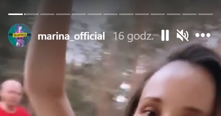 Marina zawsze kibicuje reprezentacji Polski     /https://www.instagram.com/marina_official/ /Instagram