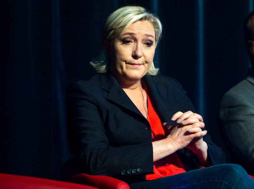 Marine Le Pen przyznaje, że wynik jest rozczarowujący /AFP