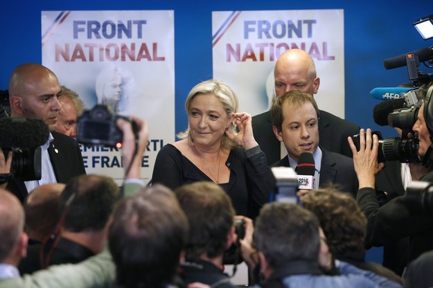 Marine Le Pen /YOAN VALAT  /PAP/EPA