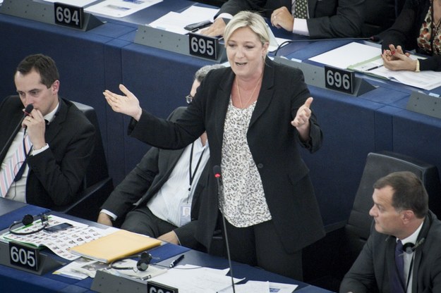 Marine Le Pen /Dąbkowski Wiktor   /PAP