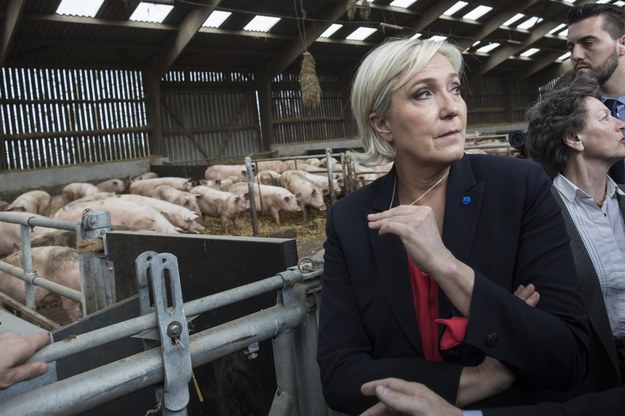 Marine Le Pen /IAN LANGSDON /PAP/EPA