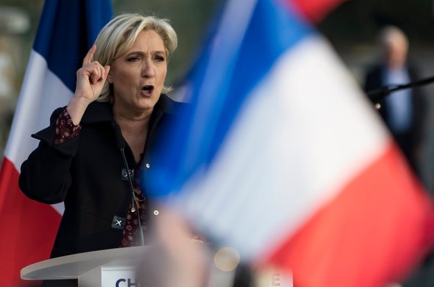 Marine Le Pen /IAN LANSGSDON /PAP/EPA