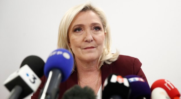 Marine Le Pen /YOAN VALAT  /PAP/EPA