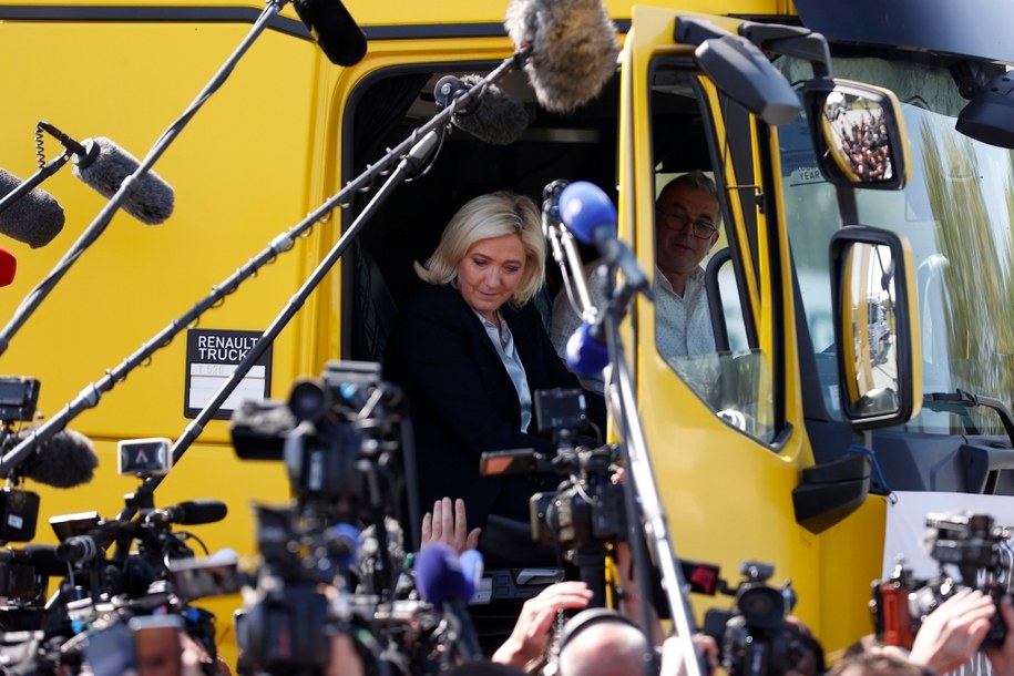 Marine Le Pen /IAN LANGSDON /PAP/EPA