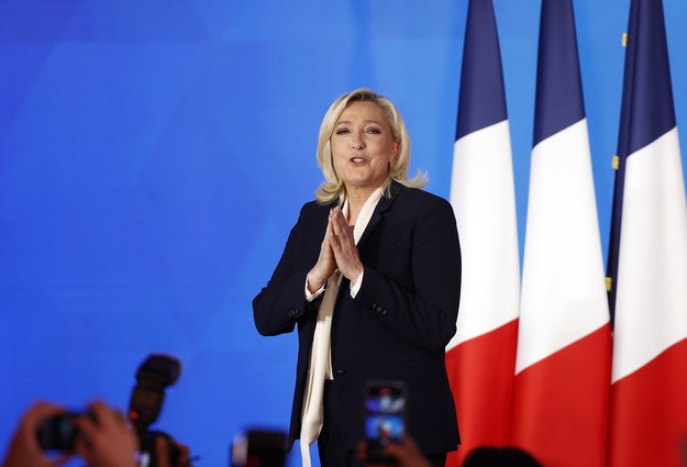 Marine Le Pen /IAN LANGSDON /PAP/EPA