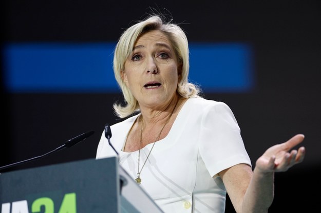 Marine Le Pen /Rodrigo Jimenez /PAP/EPA