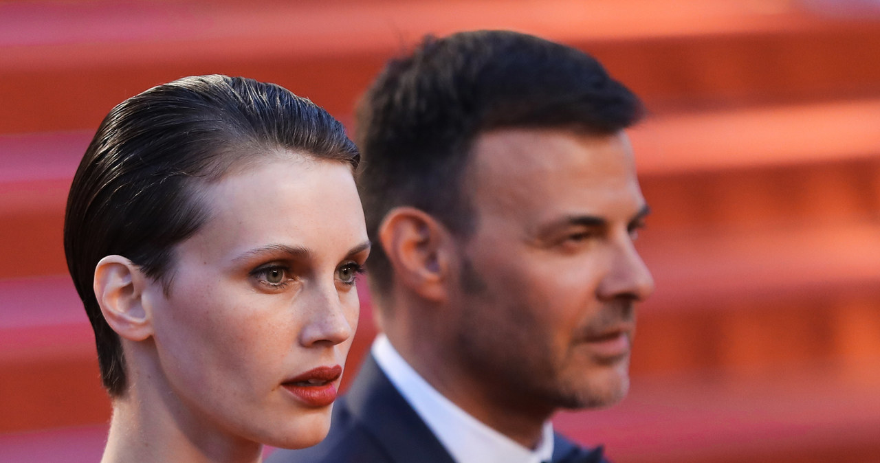 Marine Vacth i Francois Ozon na premierze "Podwójnego kochanka" w Cannes /AFP