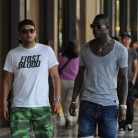 Na zakupach Mario pojawił się ze swoim kolegą