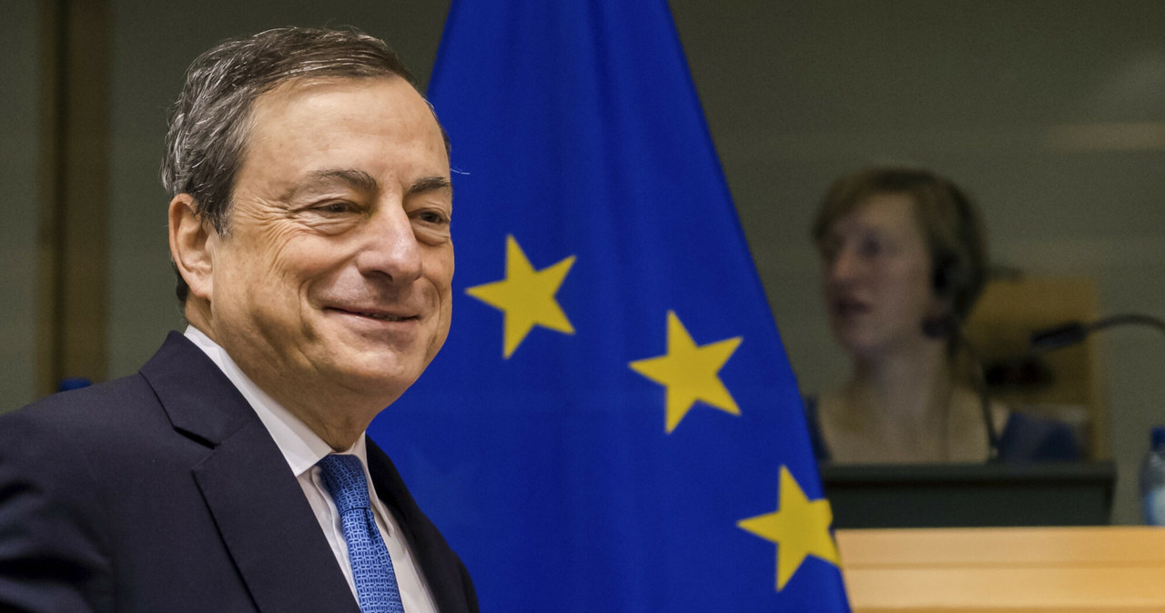 Mario Draghi, premier Włoch /AP /East News