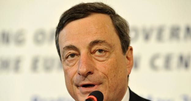 Mario Draghi, prezes EBC /AFP