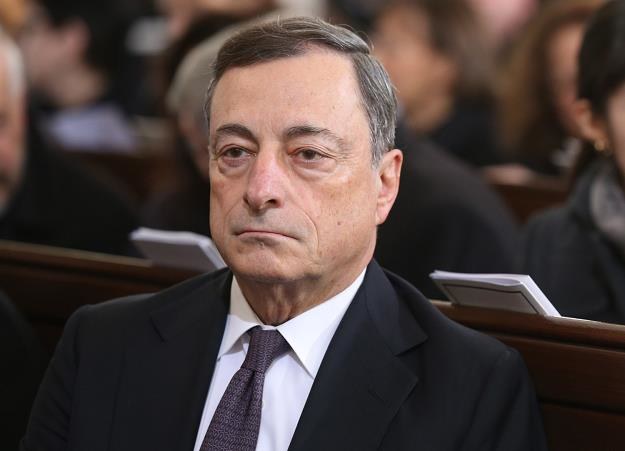 Mario Draghi, przewodniczący Europejskiego Banku Centralnego /AFP