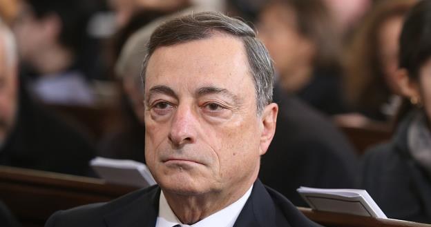 Mario Draghi, przewodniczący Europejskiego Banku Centralnego /AFP