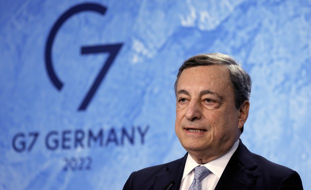 Mario Draghi /RONALD WITTEK /PAP/EPA