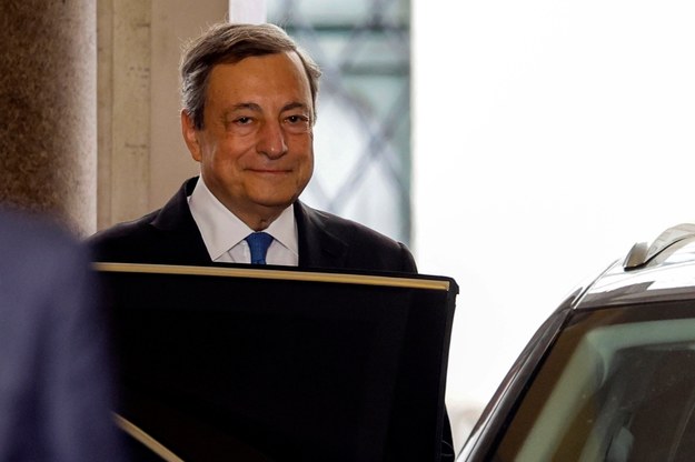 Mario Draghi /Fabio Frustaci /PAP/EPA