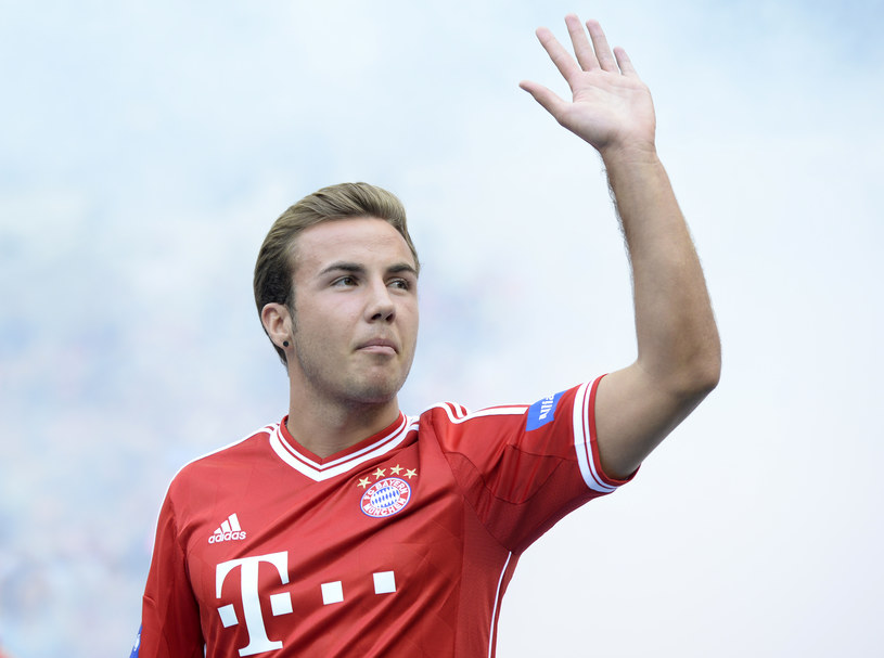 Mario Goetze w debiucie w Bayernie zdobył dwa gole /AFP