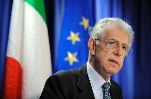 Mario Monti, premier Włoch /AFP
