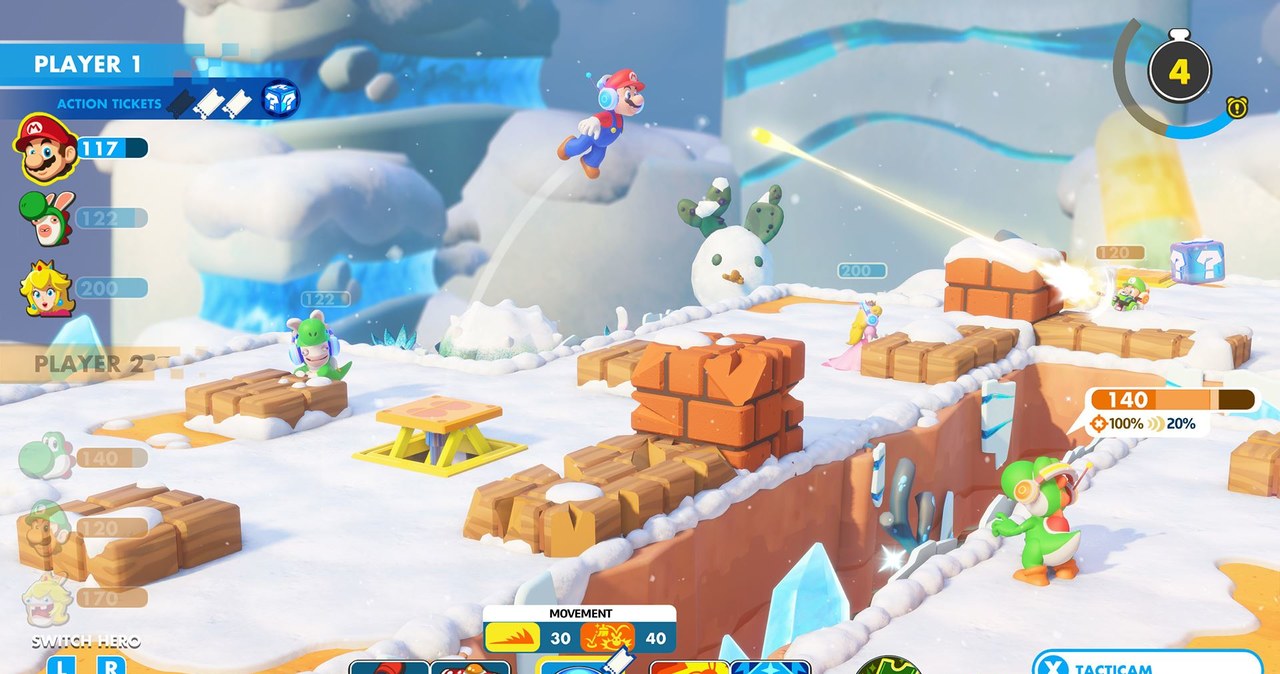 Mario + Rabbids Kingdom Battle /materiały prasowe