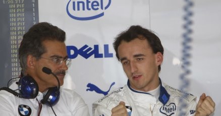 Mario Theissen i Robert Kubica /AFP