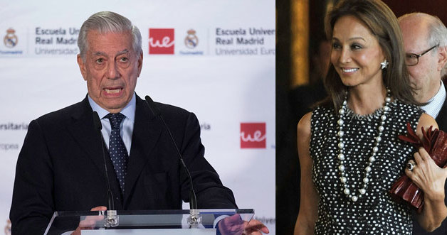 Mario Vargas Llosa, Isabel Preysler /Gonzalo Arroyo Moreno /Getty Images