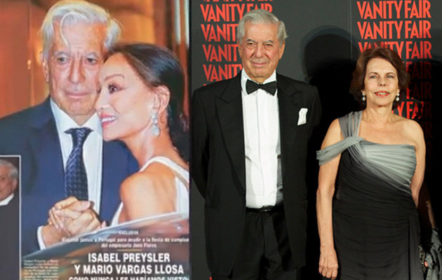 Mario Vargas Llosa zostawił żonę po 50 latach małżeństwa /Carlos Alvarez/"!Hola" /Getty Images